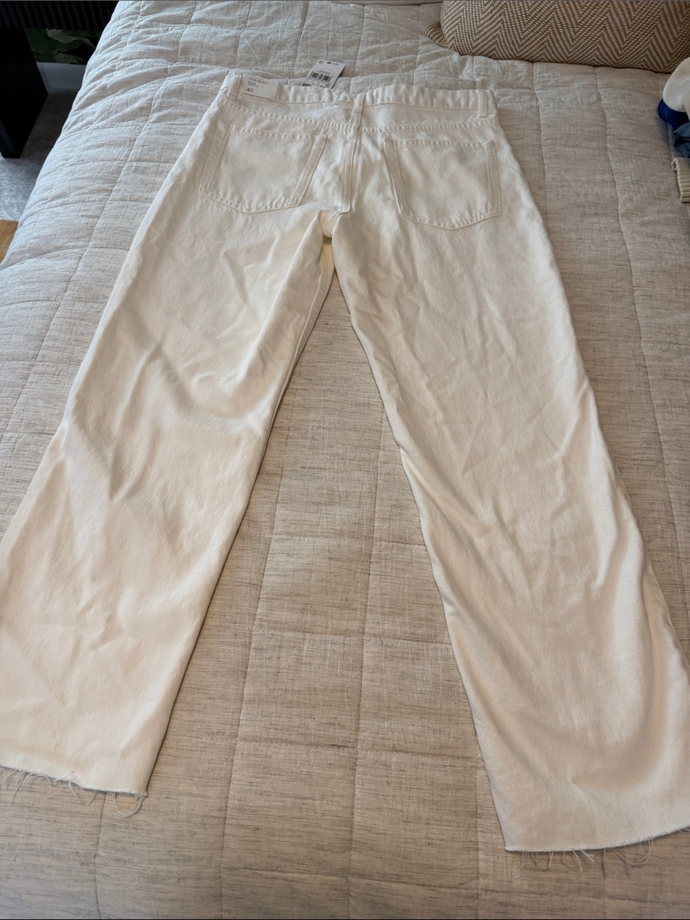Mango Blanca White Jeans